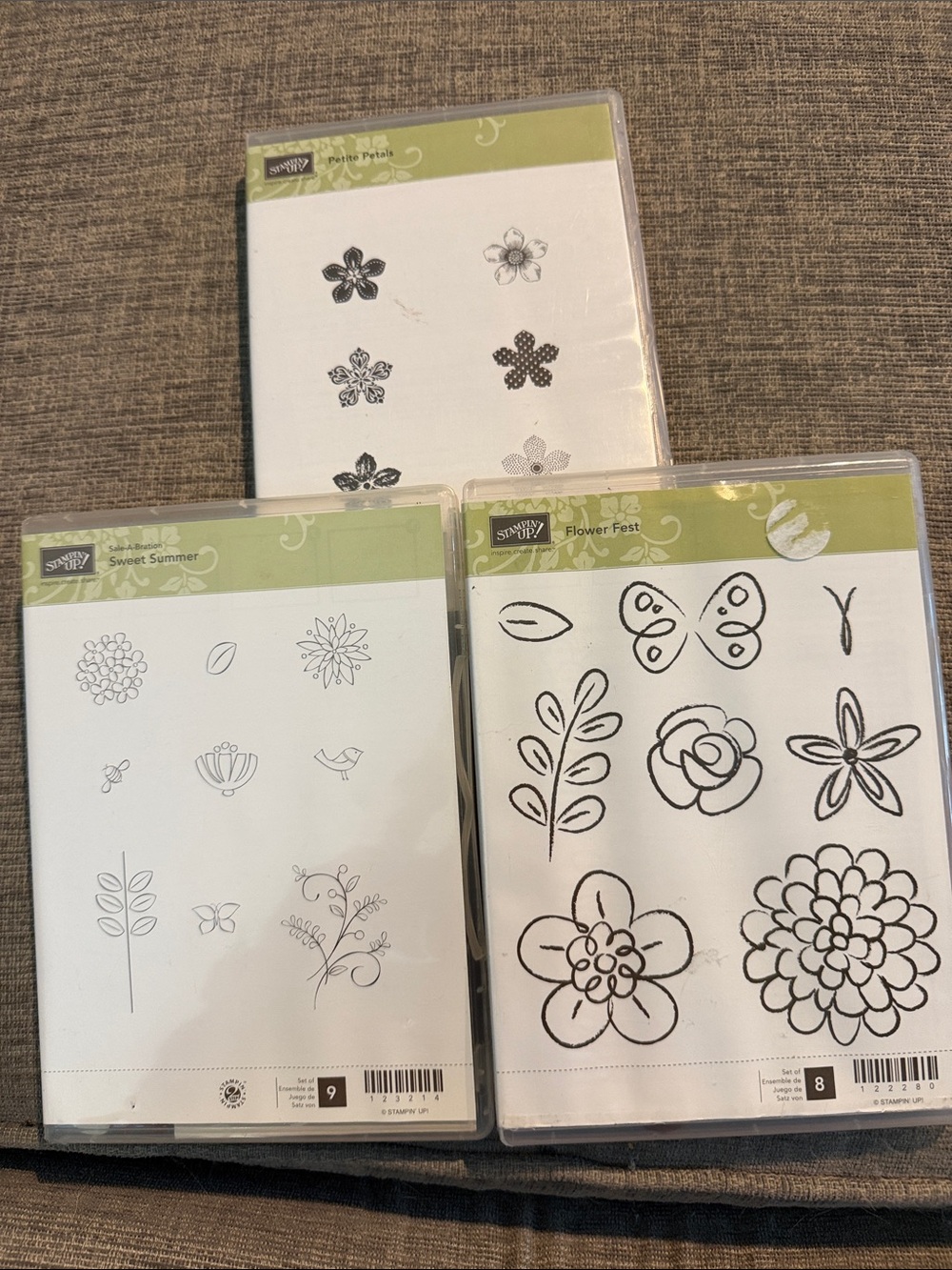 Stampin' Up! Floral Stamp Trio